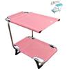 Lillimia® - Brandina per Cani e Gatti di Piccola e Media Taglia - Lettino Rialzato, Parasole Pieghevole Ideale per la Spiaggia e per il Mare, Made in Italy, Rosa