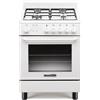 La Germania S64041WT-24 Cucina Gas 4 Fornelli con forno elettrico da 60 cm Bianco