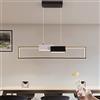 Oninio Moderna Lampadario a Sospensione Lampadario led Soffitto Dimmerabile, Lampada da Tavolo da Pranzo per Cucina, Soggiorno, Camera da Letto (40W)