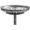 Minismus Tappo per Lavello 84 mm Universale - Tappo Lavello Cucina Perni 32 mm Inclusi - Tappi Lavandino Cucina - Filtro per Lavello Cucina - Acciaio Inox - Non si Intas