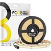 FCOB COB Striscia LED Bianco caldo 3000K 5M 24V 320LEDs/m Flessibile CRI90+