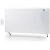 MACOM Enjoy & Relax 937 Thermo Glass, Elegante Termoconvettore in vetro temperato,riscaldamento rapido, 1000/2000 W, Tlc, timer 24h, termostato ambiente, montaggio a parete con staffe in dotazione