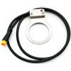 windmeile PAS KM-DH, sensore a pedale, impermeabile a 3 pin, sensore PAS, assistente sistema pass, bicicletta elettrica, pedelec 24 V/36 V/48 V