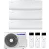 Samsung CONDIZIONATORE SAMSUNG CEBU S2 TRIAL SPLIT 12000+12000+12000 BTU INVERTER R32 AJ068 A++ WIFI