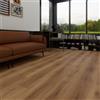 Leroy Merlin Pavimento SPC passaggio intenso Madrid rovere scuro Sp 5.5 mm con sottopavimento integrato 2.514 m²