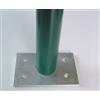 Supporto a Tassellare per Palo Tondo 48 mm in Piatto 100X3