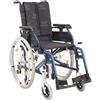 Wimed Carrozzina Light Plus ad autospinta pieghevole con telaio a doppia crociera Wimed
