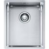 Franke Lavello Cucina 1 Vasca da Incasso Larghezza 38 Cm Materiale Acciaio Inox Serie Box BXX 110-34/ BXX 210-34 Satinato - 127.0369.056