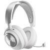 Steelseries Cuffia con microfono Steelseries Arctis Nova Pro Wireless Auricolare Con cavo e senza A Padiglione Gaming Bluetooth Argento, Bianco [61526]