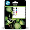 HP 6ZC74AE cartuccia ORIGINALE multipack 912nero / ciano / magenta / giallo