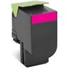 LEXMARK 80C2XME Toner Originale Magenta per Lexmark CX 510 de Capacità 4000 Pagine