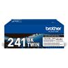 Brother MULTIPACK ORIGINALE BROTHER TN-241BK NERO per Brother DCP-9020 CDW/ Brother HL-3140 CW e Brother MFC-9140 CDN