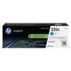 HP Cartuccia toner originale ciano LaserJet 220X Resa in pagine: 5500 pagine