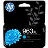 Hp CARTUCCIA ORIGINALE HP 3JA27AE 963XL CIANO