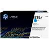 HP 828A CF359A, Tamburo Originale HP da 30000 Pagine, Compatibile con le Stampanti HP Color LaserJet Enterprise Serie M855 e HP LaserJet Enterprise flow Serie M880, Ciano