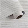 VaryPaper Carta da Parati in Tessuto Grigio Chiaro 40cmx200cm Moderna Adesivi Decorativi per Mobili Pellicola Adesiva Decorativa Camera Letto Soggiorno Armadio