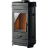 Caminetti Montegrappa Stufa A Legna In Ghisa Camille 10,4 kW 4 Stelle Caminetti Montegrappa Antracite