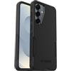OtterBox Cover per Samsung Galaxy S25 Commuter, resistente a shock e cadute, testata testata 3x norme MIL-STD 810G, Nero