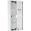Easycomfort Armadietto Medicinale Cassetta Porta Medicina a Quattro Ripiani in Acciaio Inox 30 x 12 x 60cm