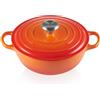 LE CREUSET MARMITTA IN GHISA 26 CM, EVOLUTION ARANCIONE FLAME (FIAMMA)