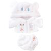 niannyyhouse 10 cm ~ 15 cm 20 cm 40 cm peluche vestiti con cappuccio pantaloni orso latteo vestito bambola accessori Dress Up (40 cm) multicolore