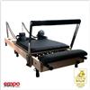 EMPOTEC Reformer Pilates macchina alta qualità professionale LUXURY pieghevole in legno d acero Empotec 5 molle + jump board + box Riconoscimento certificazione europea UDEM-garanzia 2 anni italia / PREVENDITA CONSEGNA FINE AGOSTO