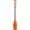 BRA Efficient Pennello in Acciaio Inox, Nylon/Silicone, Colore Arancione, Pennello da Cucina 27.5 Cm