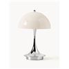 louis poulsen Lampada da tavolo piccola portatile a LED Panthella 160, design Verner Panton - Beige, Argento