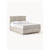 Westwing Collection Divano letto con contenitore Oberon - Taupe