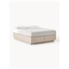 Westwing Collection Letto boxspring con contenitore Enya - Beige