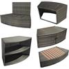 Set 5 Mobili in rattan per Spa idromassaggio Vita Netspa