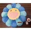 Cuscino cuscino fiore Takashi Murakami peluche 60 cm blu x azzurro kaikai kiki