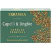 Erbamea Capelli & Unghie Integratore Alimentare, 24 Capsule Vegetali