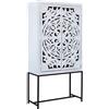 MIlani Home OHM - credenza con decoro 2 ante legno e ferro