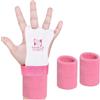 ULTRA FITNESS®, Protezioni per il palmo delle mani dei bambini, per la ginnastica. Coppia di paracalli in pelle ruvida, per trazioni, crossfit, allenamento per rinforzo fisico in palestra, boxe, kettlebell e sollevamento pesi Protettore per il palmo, …