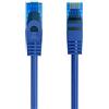 Ewent Cavo di Rete, Patch Cat 5e U/UTP, AWG 26/7, 2 Connettori RJ45, 1m, Blu