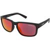 Alpina Kosmic Black Matt/Red Mirror | Occhiali da Sole Graduati o Non Graduati | Unisex | Plastica | Quadrati | Nero | Adrialenti