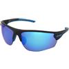 Alpina Tri-Scray 2.0 HR Black Cyan Matt | Occhiali da Sole Graduati o Non Graduati | Prova Online | Unisex | Plastica | Rettangolari | Nero | Adrialenti
