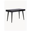 Westwing Collection Scrivania in legno massiccio con cassetto Tova