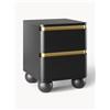 Westwing Collection Comodino con piedini a sfera Bumba