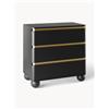Westwing Collection Cassettiera con piedini a sfera Bumba