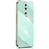 SEAHAI Cover per Xiaomi Mi 9T / Mi 9T PRO, Custodia Protettiva Ultra Sottile ed Elegante in Silicone TPU Flessibile, Glitter Placcatura Phnom Penh Design Cover Antiurto Case, Verde