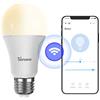 SONOFF WiFi Lampadina LED Smart a baionetta B02-B-A60, E27, 9W, 806Lm, doppio colore, luminosità e temperatura del colore regolabili, Alexa supportato, 2.4G wifi, APP controllo, Nessun hub Richiesto