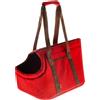 Ferribiella Spa Ferribiella Borsa Trasportino per Cani Go-Go Rossa 43 x 40 x 40 cm