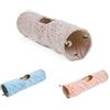 Ferribiella Spa Ferribiella Gioco per Gatti Tunnel Morbido 25 x 90 cm, beige