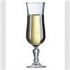 Evviva Calice Flute Normandie In Vetro Trasparente Cl 14 Arcoroc H 17,3 D Cm 5,2