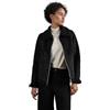 Street One A201959 Giacca Corta con Pelliccia Teddy, Nero, 44 Donna