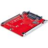 StarTech.com StarTech.com M.2 to U.3 Adapter, For M.2 NVMe SSDs, PCIe M.2 Drive to 2.5inch U.3 (SFF-TA-1001) Host Adapter/Converter, TAA Compliant - 2.5 Drive Form Factor (1M25-U3-M2-ADAPTER) - Adattatore interfaccia - M.2 - M.2 NVMe Card / PCIe 4.0 …