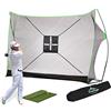 SteadyDoggie Bundle di rete da golf - include rete professionale per esercizi di golf in attesa di brevetto, chipping Target e borsa per il trasporto (bundle in rete)