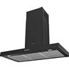 FABER Cappa Cucina da 90 cm, Tipologia Aspirante, Parete, Nero